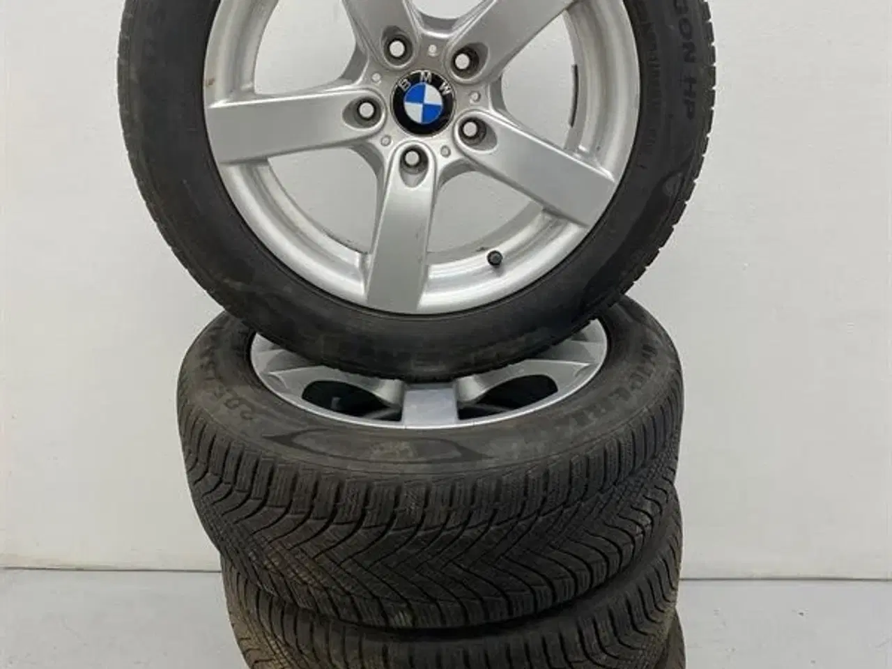 Billede 1 - 16" Alufælge med vinterdæk A64467 BMW E36 E46 Z3 E87 E90 E91 E92 E93 E81 E82 E87LCI E88 E90LCI E91LCI E92LCI E93LCI F20