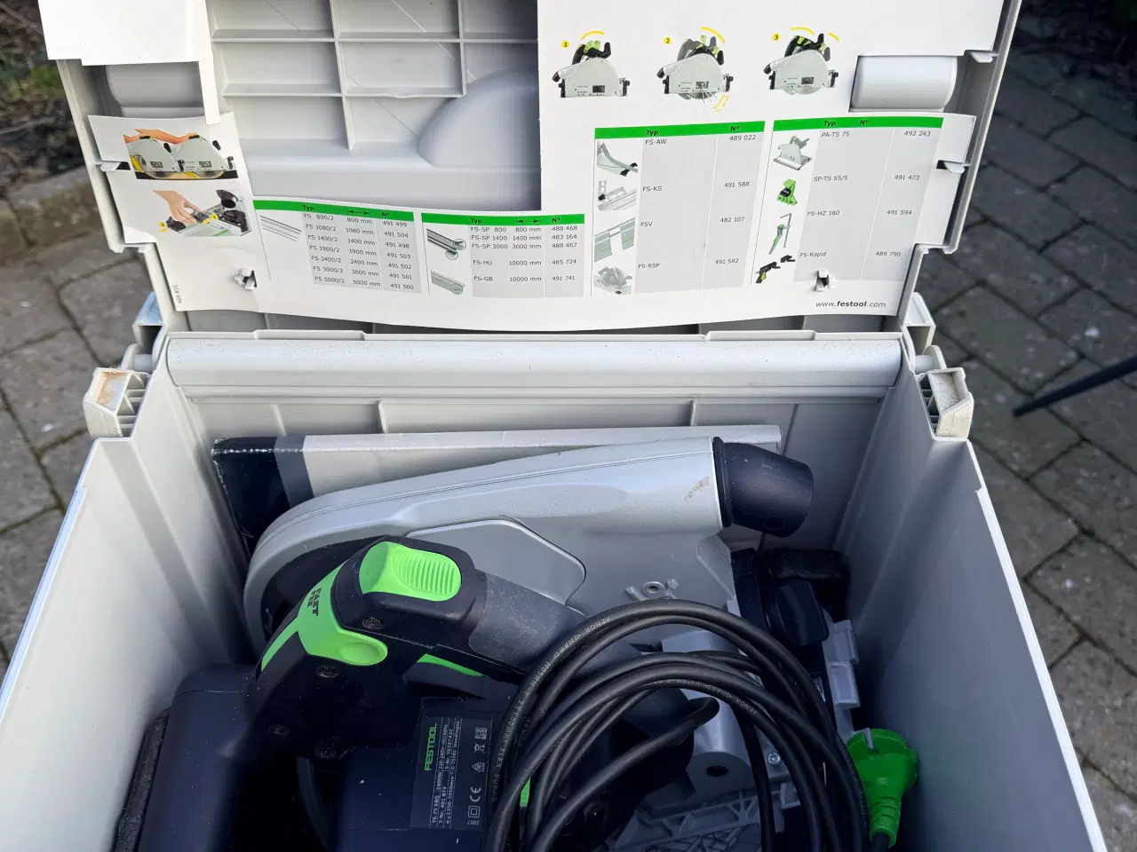 Billede 3 - Festool TS 75 EBQ Dyksav