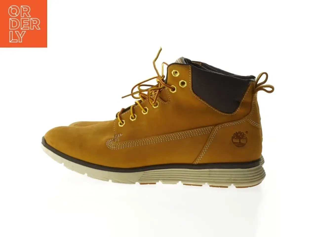 Billede 6 - Gule læderstøvler fra Timberland (str. 41,5)