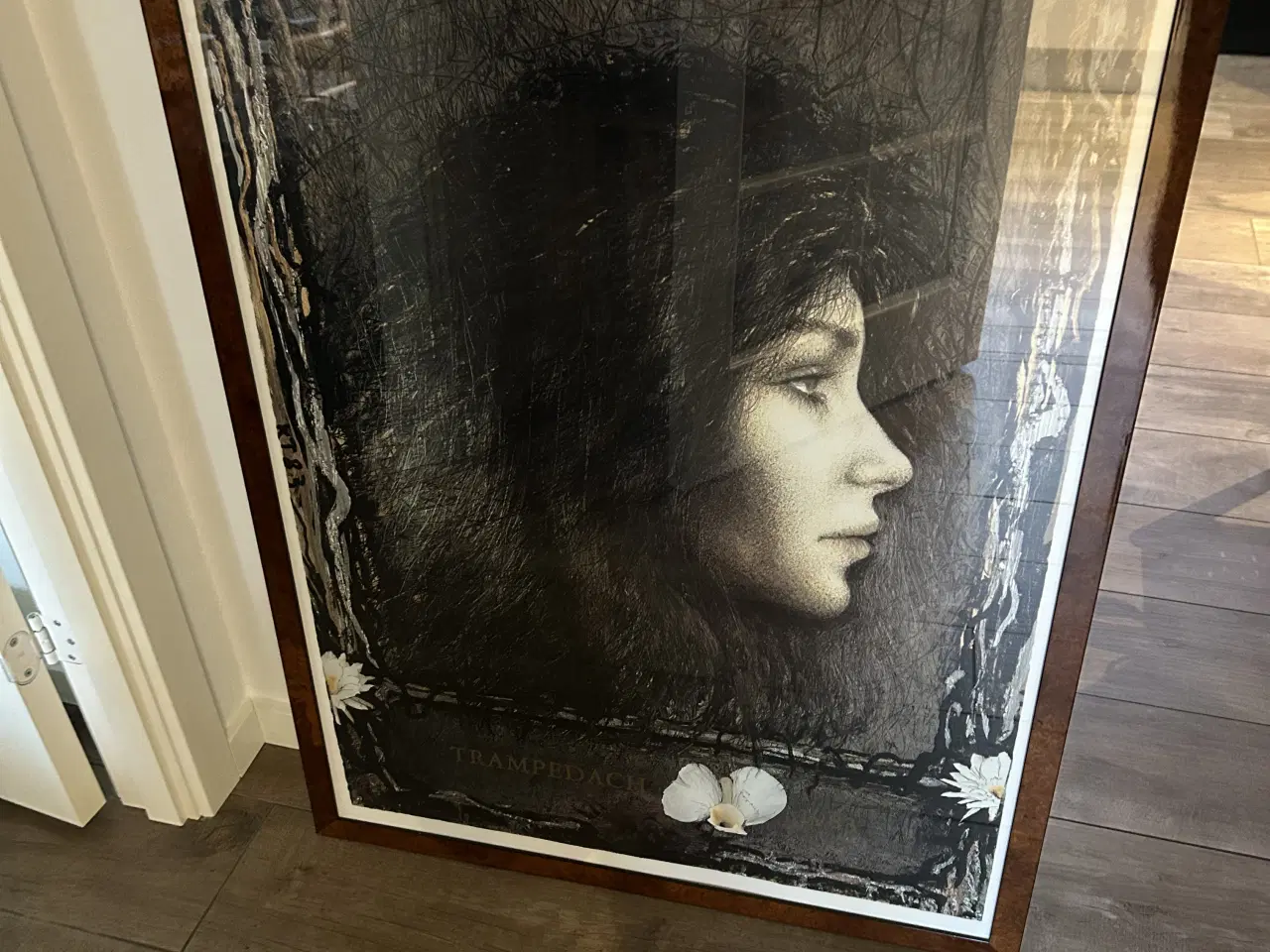 Billede 4 - Kurt Trampedach glasindrammet billeder