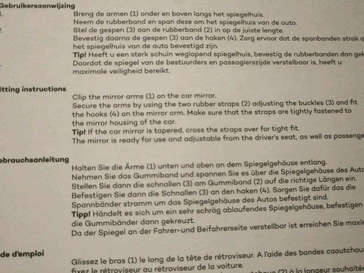 Billede 4 - NYT Spejl-sæt til campingvogn.