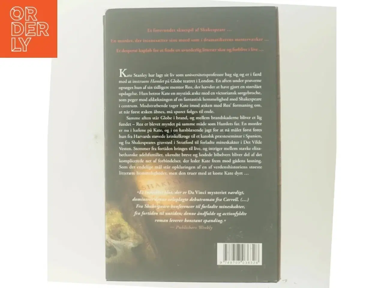 Billede 3 - Shakespeares hemmelighed af Jennifer Lee Carrell (Bog)