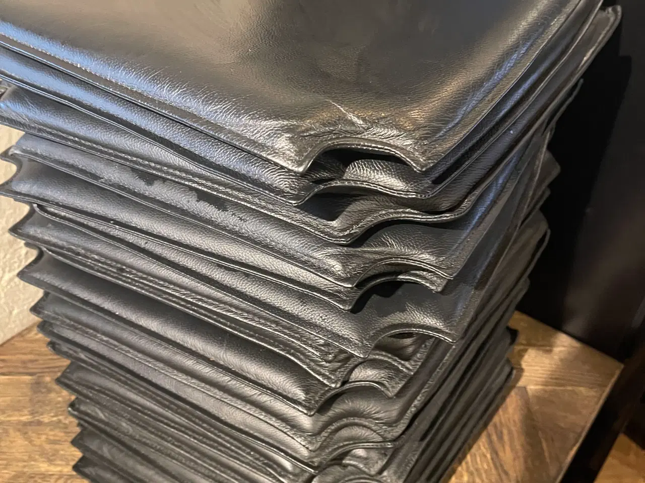 Billede 3 - Ægte læder hynder til y - stol