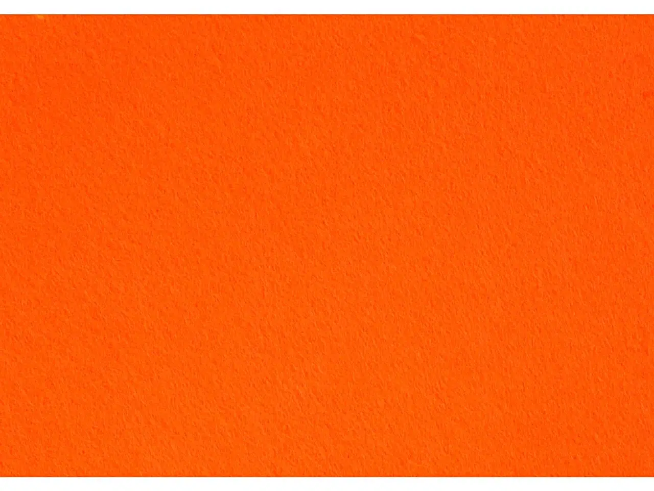 Billede 1 - Hobbyfilt A4 Orange - 10 ark til kreative projekter