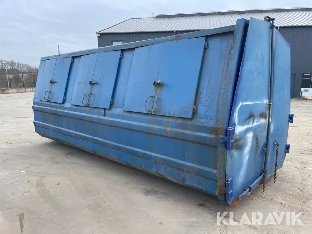 Billede 3 - Container med kroghejs til affald