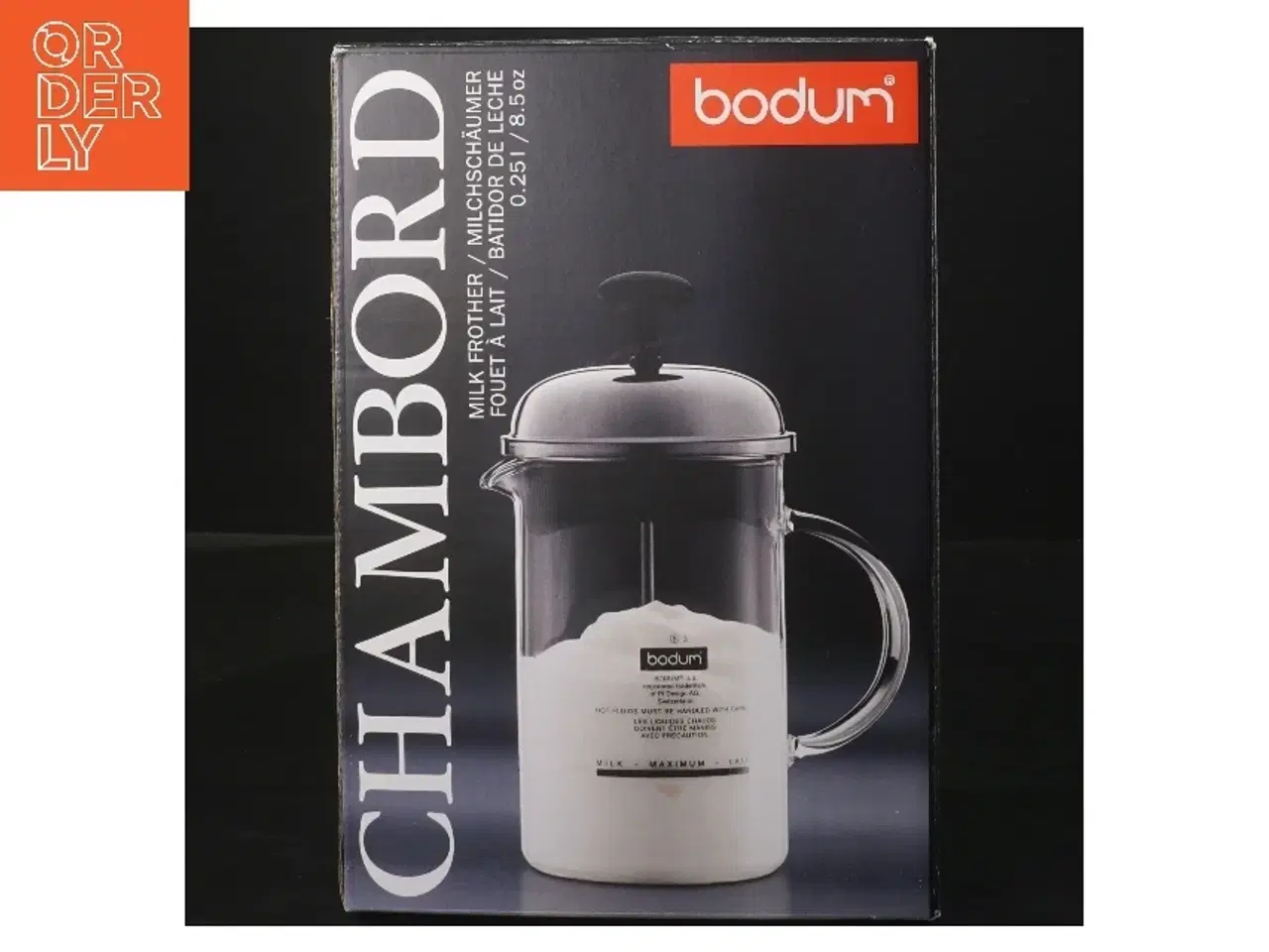 Billede 1 - Chambord mælkeskummer fra Bodum (str. 19 cm)