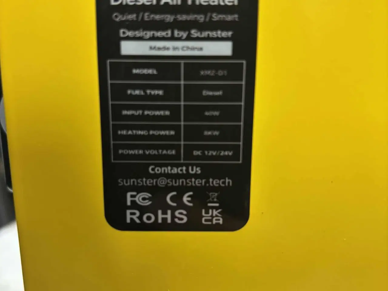 Billede 3 - Dieselfyr 8 Kw sunster