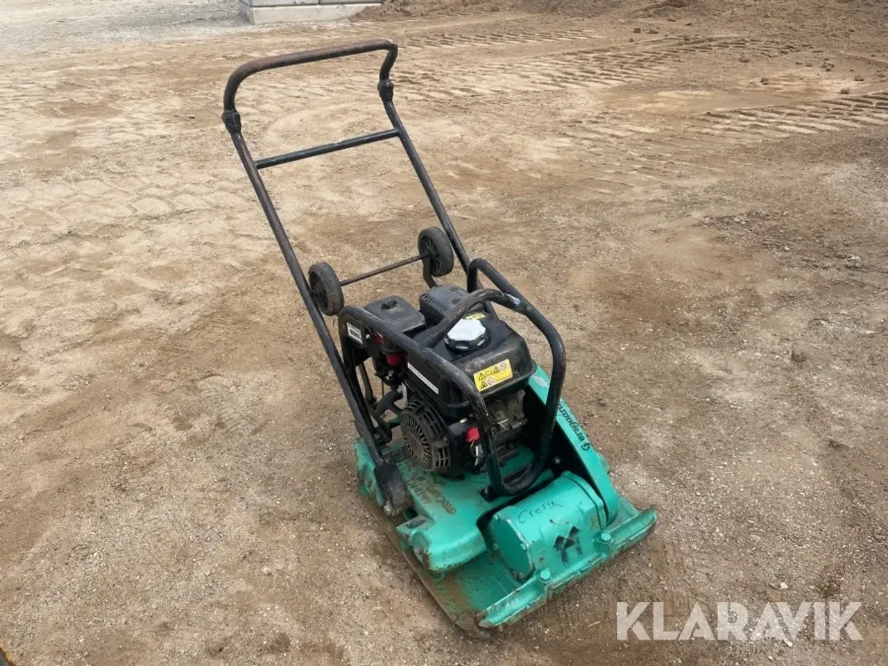 Billede 3 - Pladevibrator Mikaxa MVC-T90HVAS
