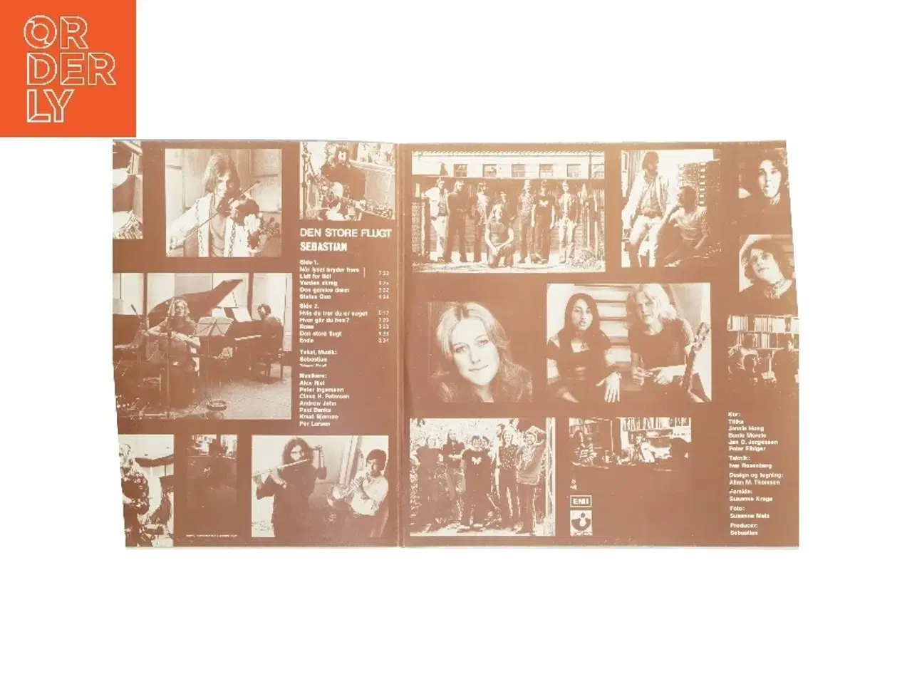 Billede 2 - Vinyl LP - Den Store Flugt af Sebastian fra EMI