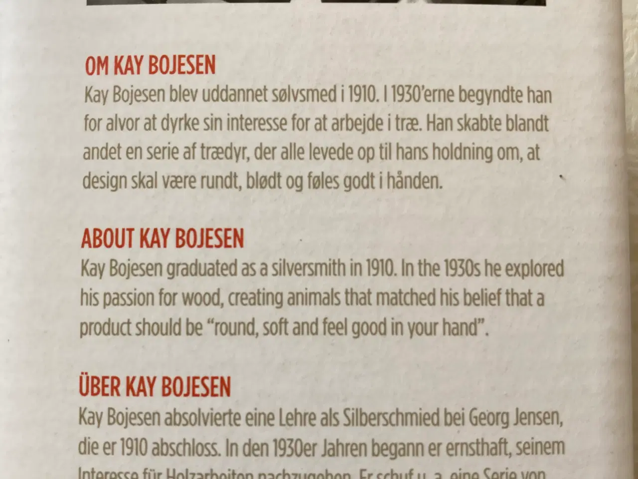 Billede 3 - Kaj Bojesen Panda 15 cm