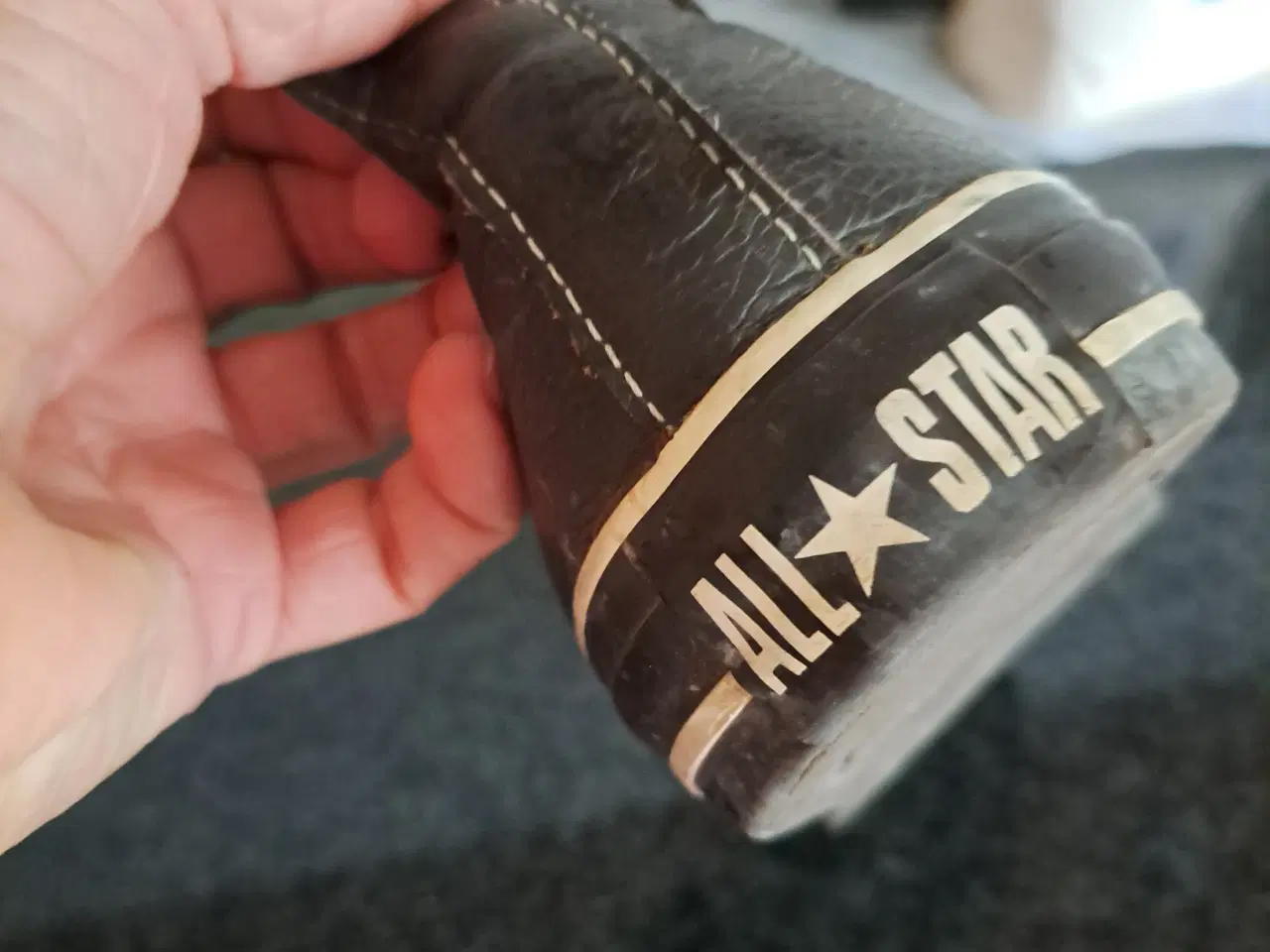 Billede 3 - All Star Converse i skind