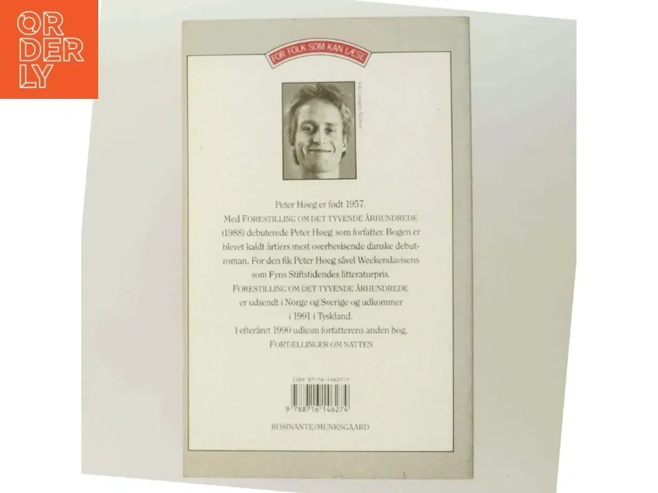 Billede 3 - Forestilling om det tyvende århundrede : roman af Peter Høeg (f. 1957-05-17) (Bog)