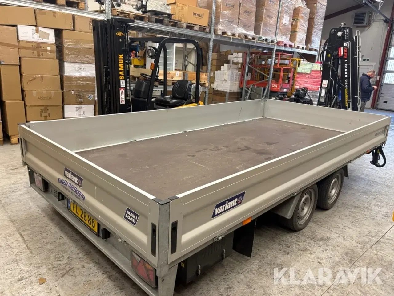 Billede 4 - Trailer med kran Variant 3521X4 - 2023