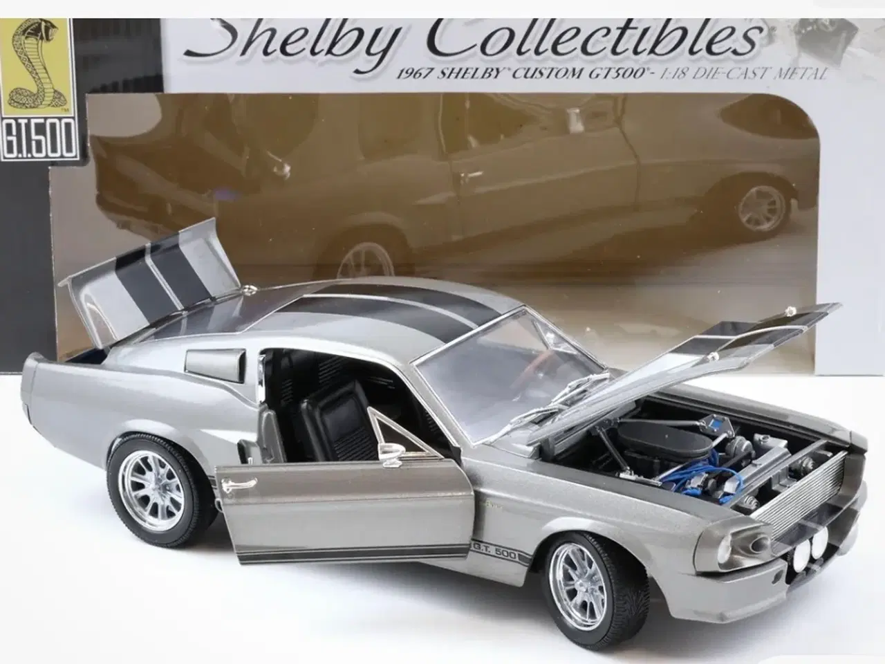 Billede 4 - 1:18 Shelby Custom GT500 1967 Eleanor