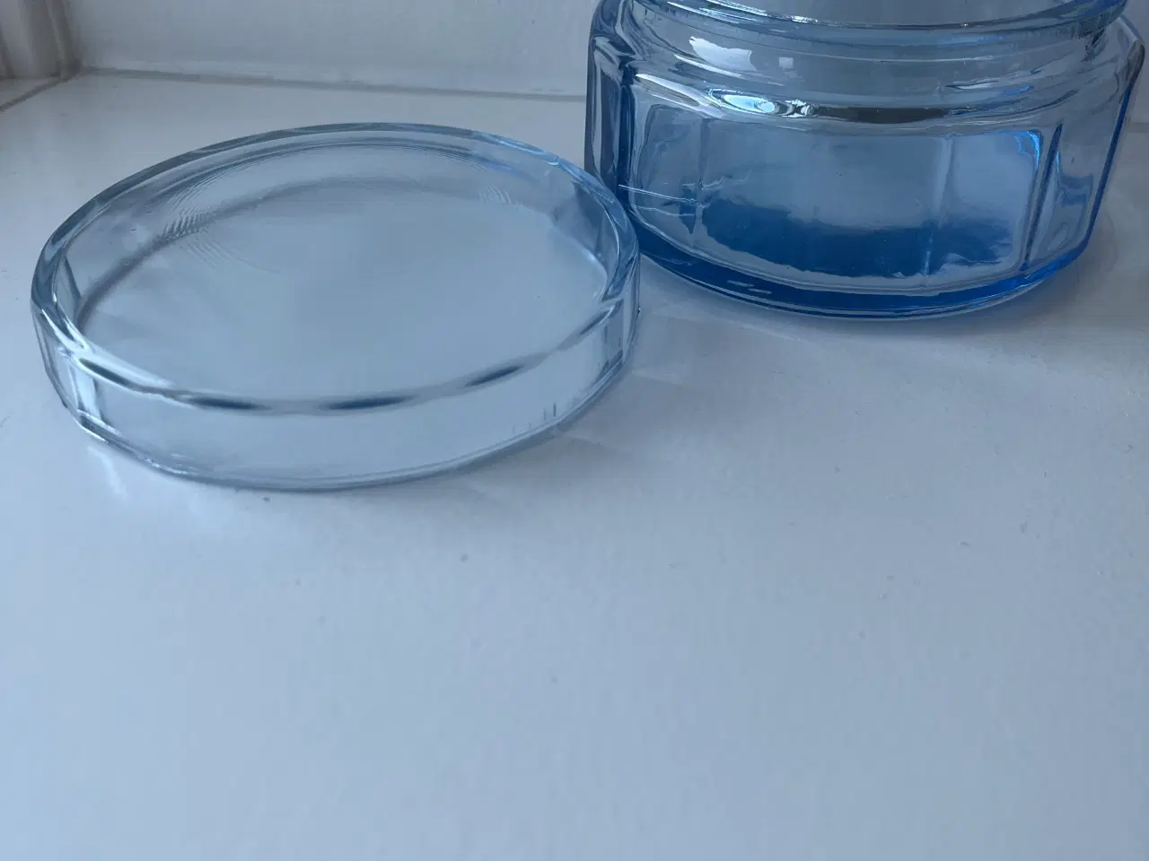 Billede 1 - Holmegaard glas krukke