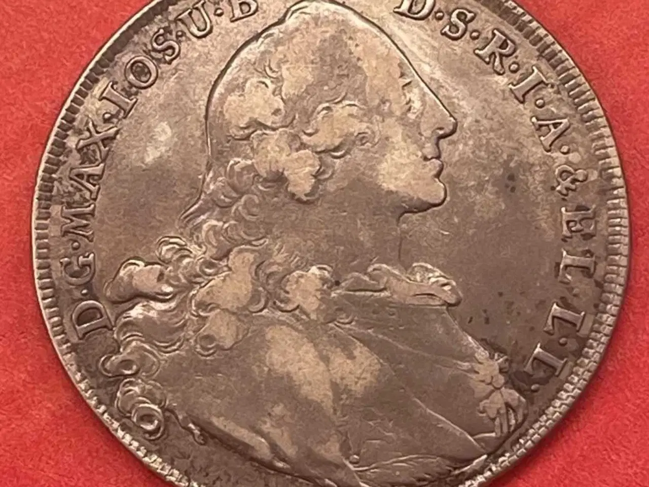 Billede 1 - Sjælden sølvmønt – Bayern Thaler 1760