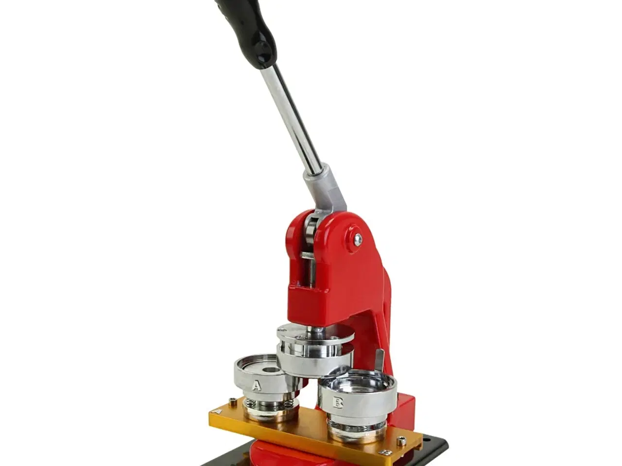 Billede 1 - Badgemaskine inkl. 250 badges, diam. 5,5 cm, 1 sæt