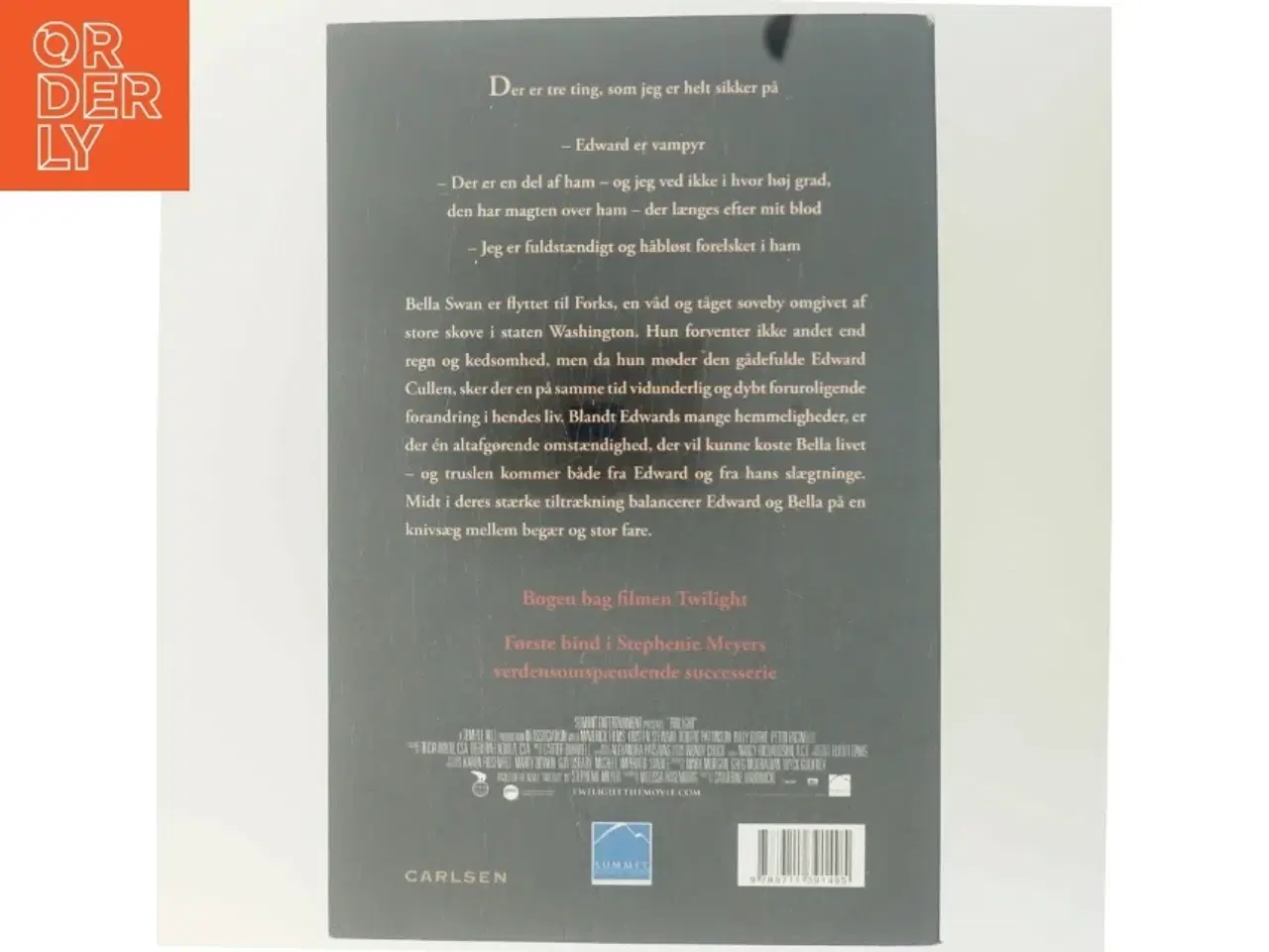 Billede 3 - Tusmørke af Stephenie Meyer (Bog)