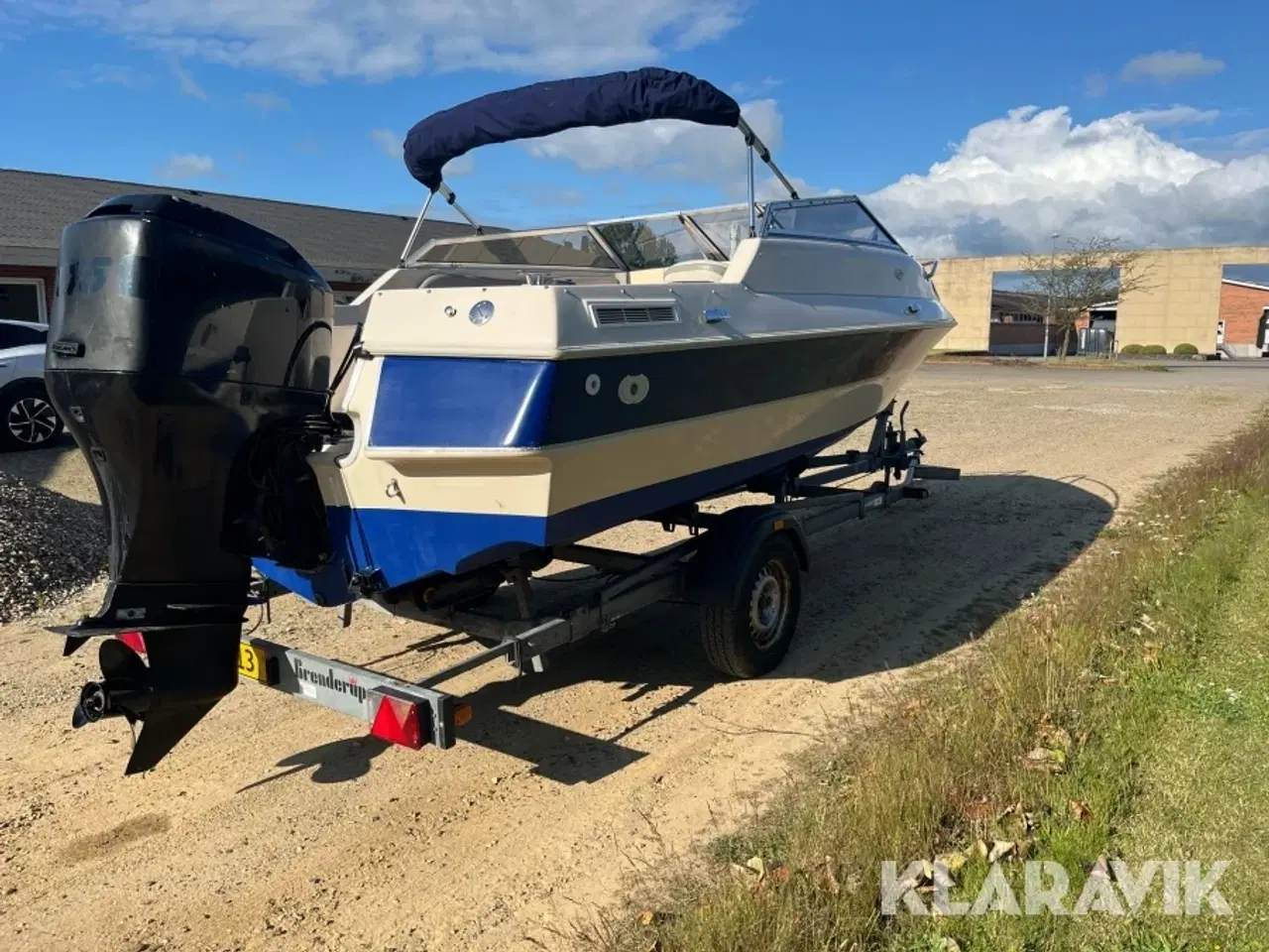Billede 5 - Båd med trailer Grew 19