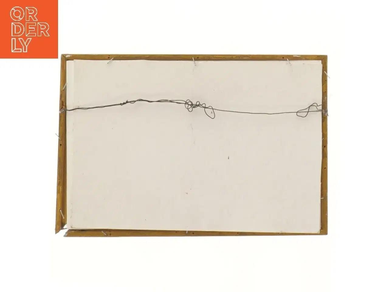 Billede 2 - Landskabsmaleri i ramme (str. 25x17 cm)