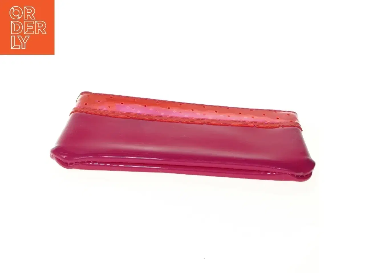 Billede 4 - Pink taskepung i plast (str. 20 x 13 cm)