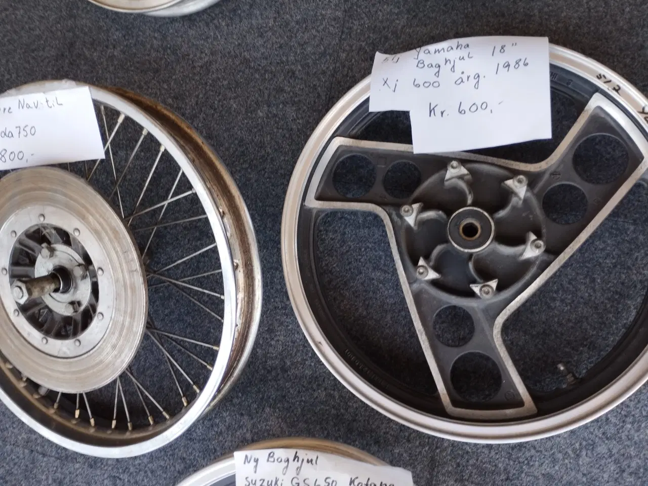 Billede 5 - Fælge til forskellige motorcykler       Se %)