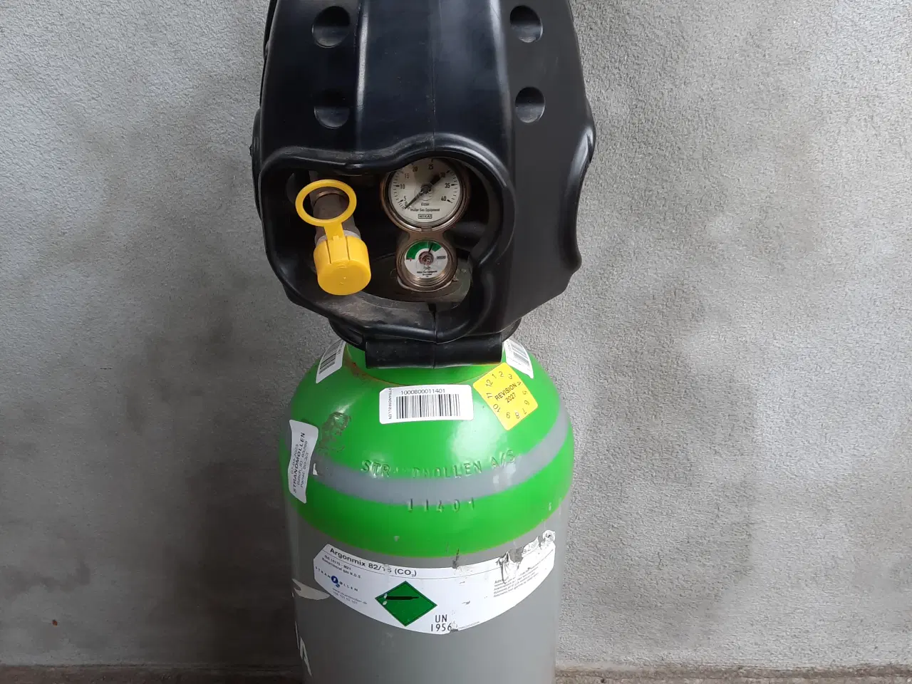 Billede 1 - ArgonMix / Blandgas Ejendomsflaske . 8L 300 bar