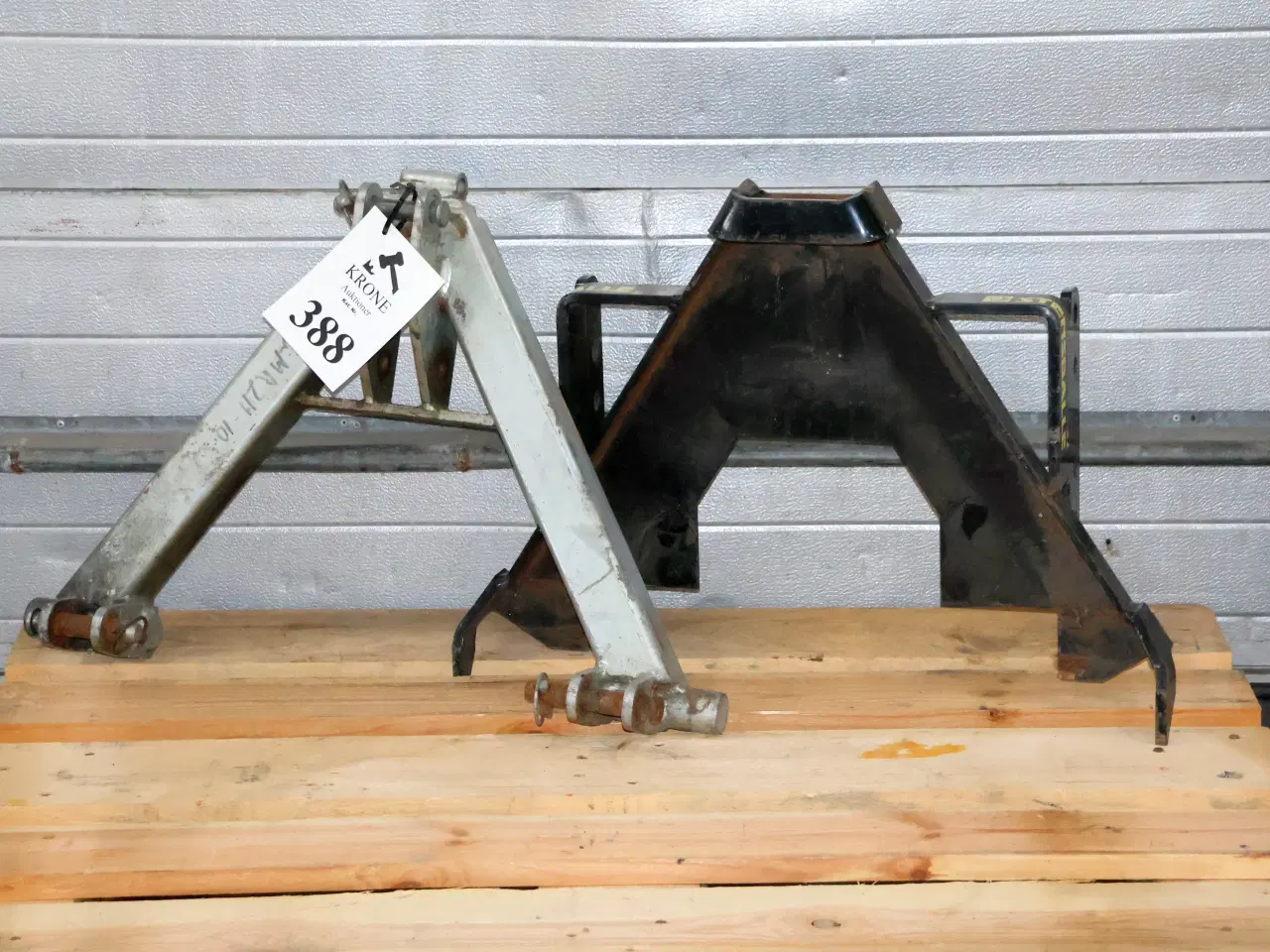 Billede 1 -  A-rammesæt Stenballe, maskine og redskabsdele. 