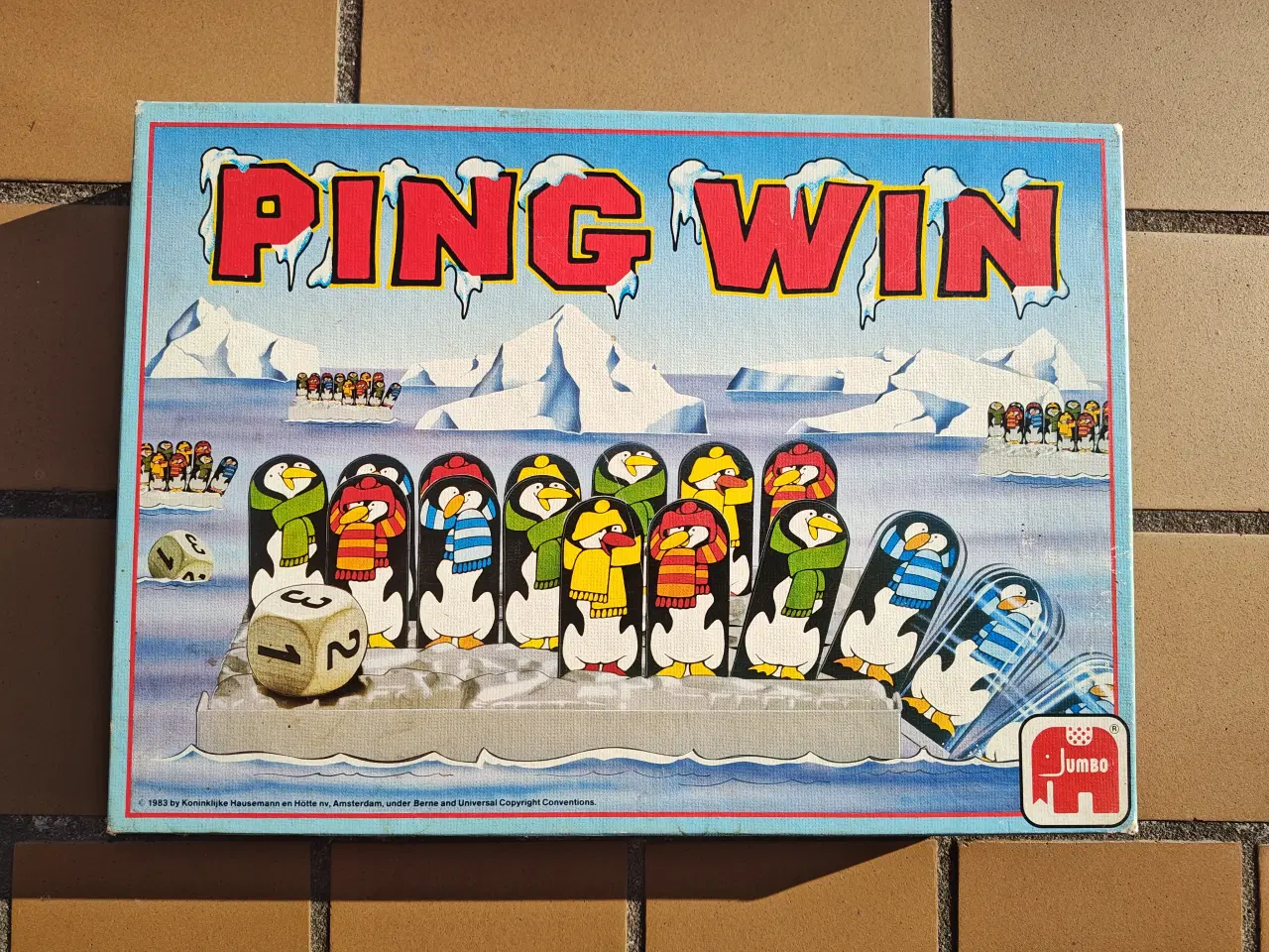 Billede 1 - Ping Win Brætspil Pingwin Pingvin