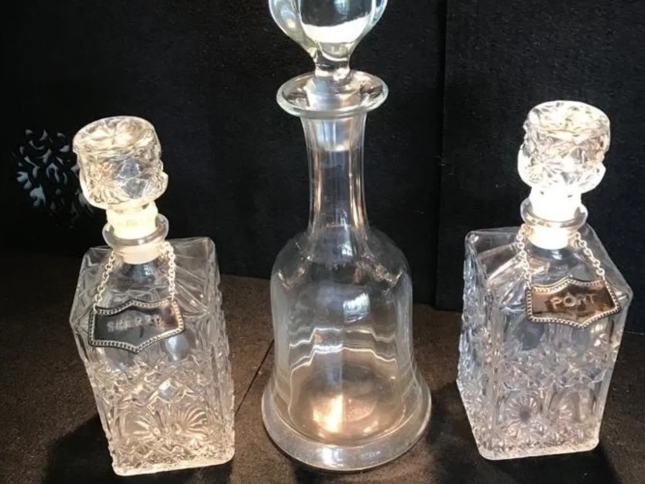 Billede 5 - Udsalg!Unikke, vintage krystalle glas/karafler