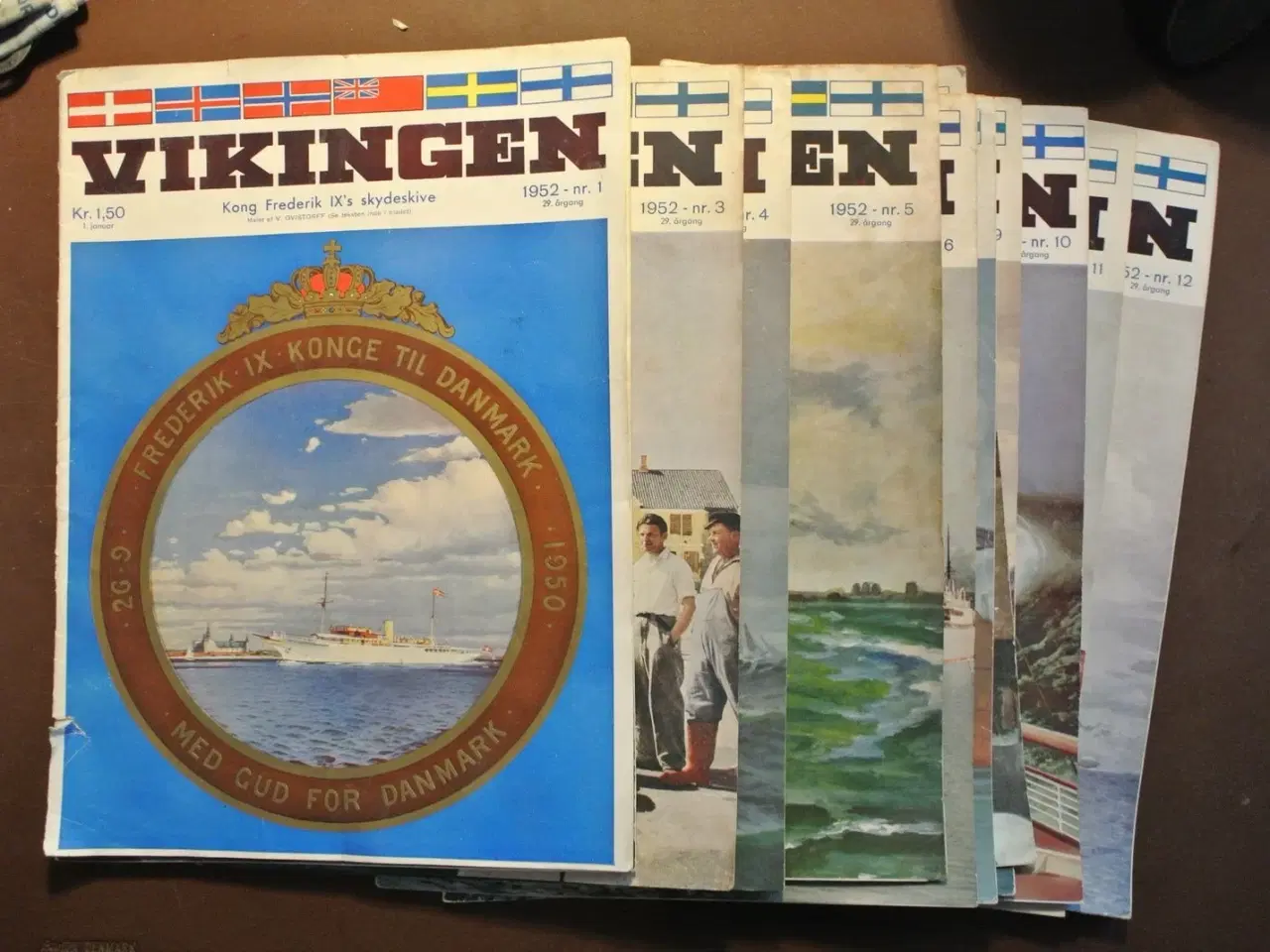 Billede 1 - vikingen 1-12 1952 29. årg., emne: skibsfart