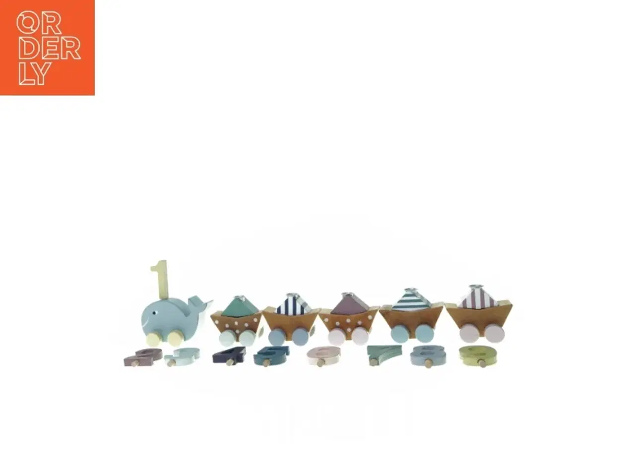 Billede 1 - Fødselsdagstog (str. 40 cm)