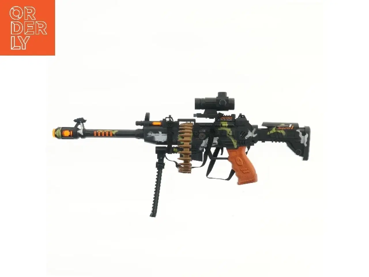 Billede 1 - Legetøjsgevær med kikkert (str. 61 cm)