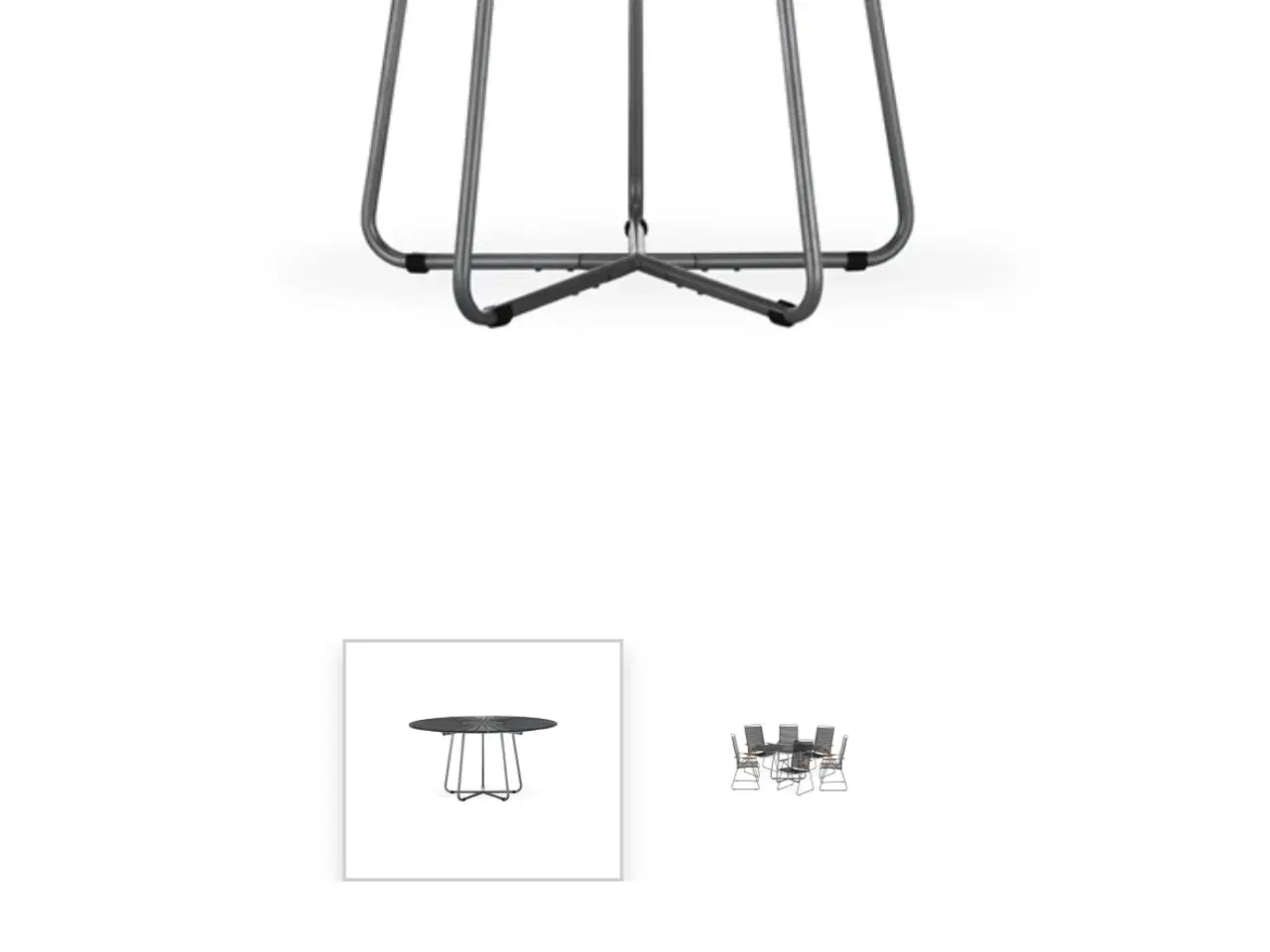 Billede 3 - Rundt havebord 