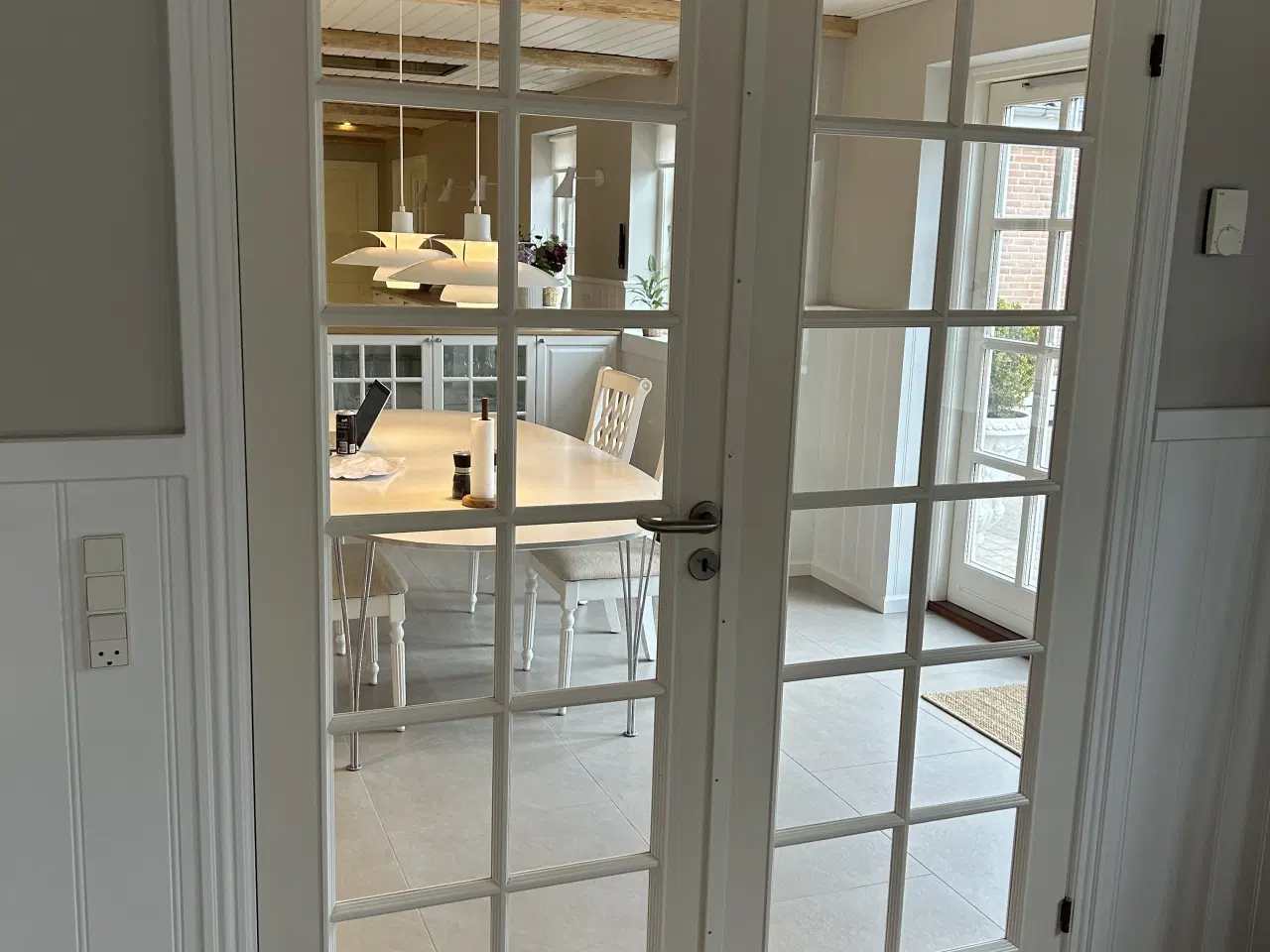 Billede 1 - Hvid Swedoor fyldningsdøre 