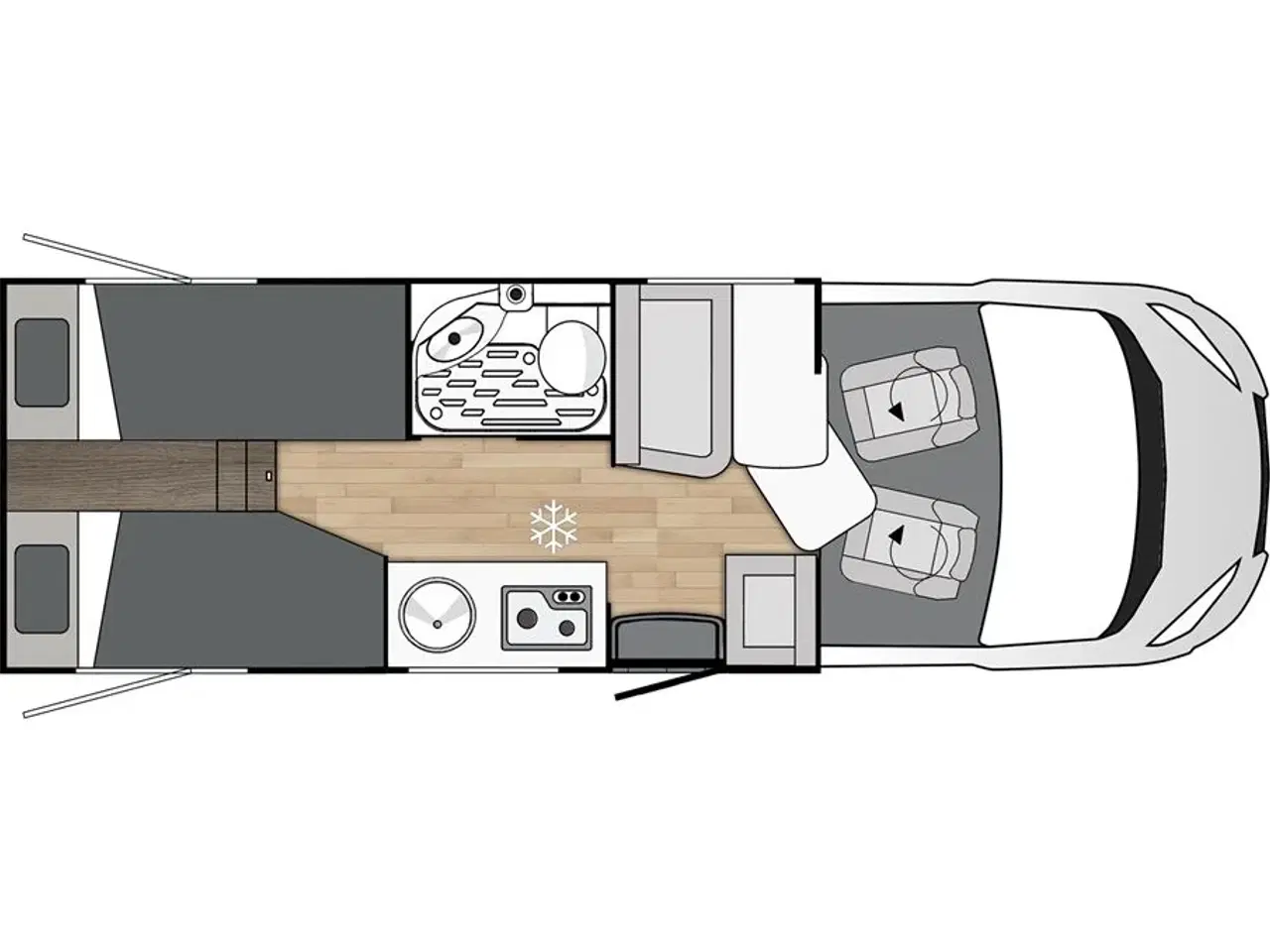 Billede 23 - 2025 - Benimar Yrteo 861 Premium   Benimar Slim Version 214 cm bred