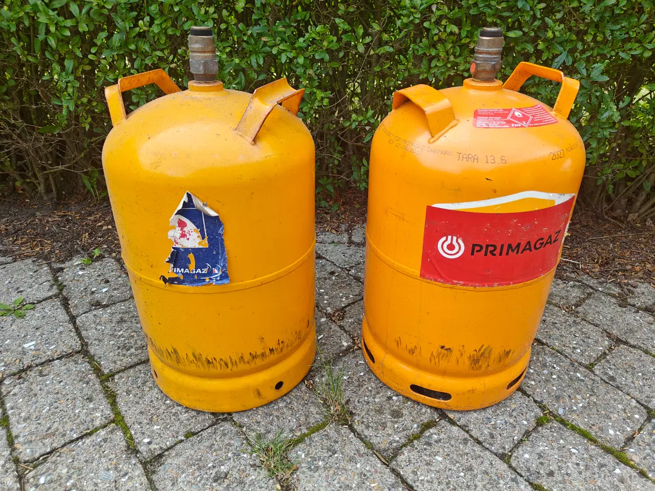 Billede 1 - 2 stk 11 kg. Gasflasker pris er pr. stk