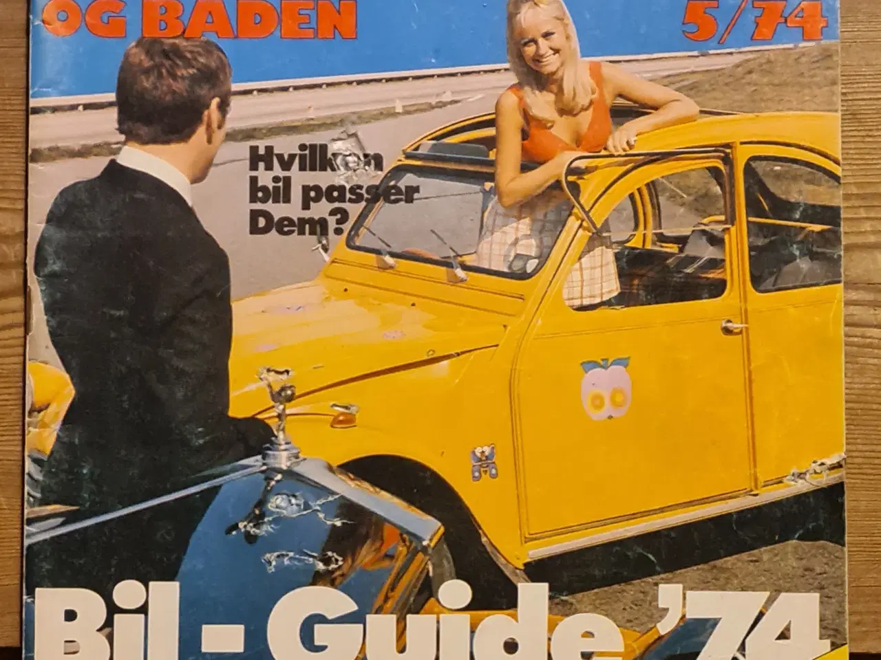 Billede 1 - Bilen og Båden 1974