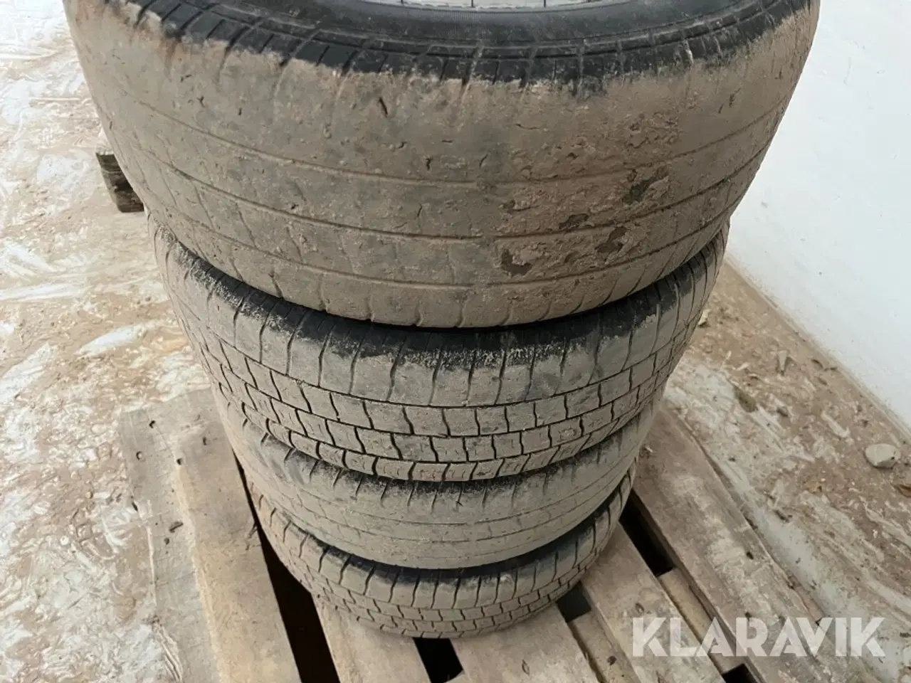 Billede 10 - Dæk fra maskintrailer 185/60R12 - 4 styk