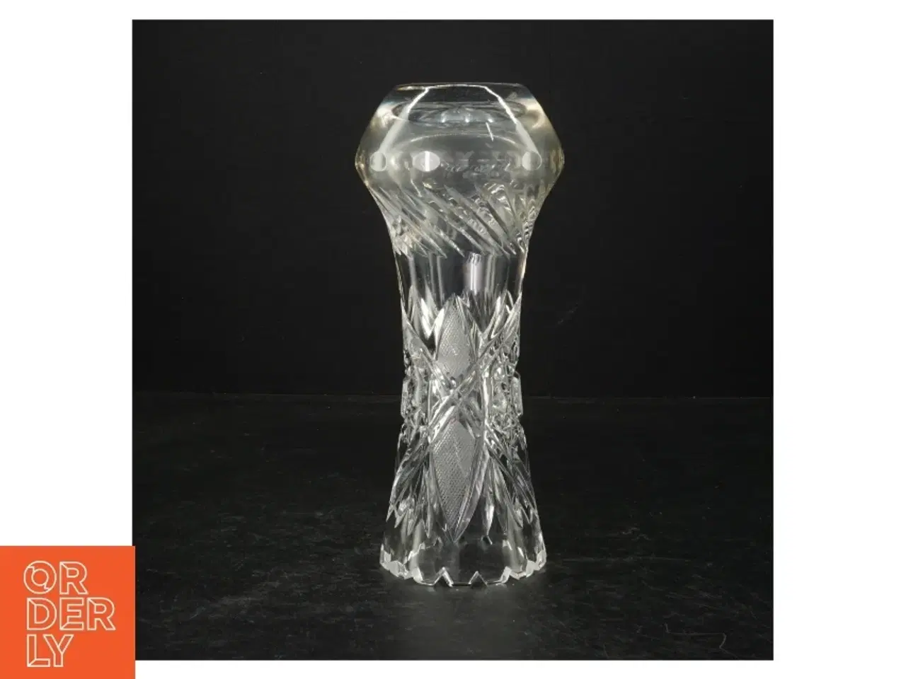 Billede 2 - Glasvase (str. 22 cm)