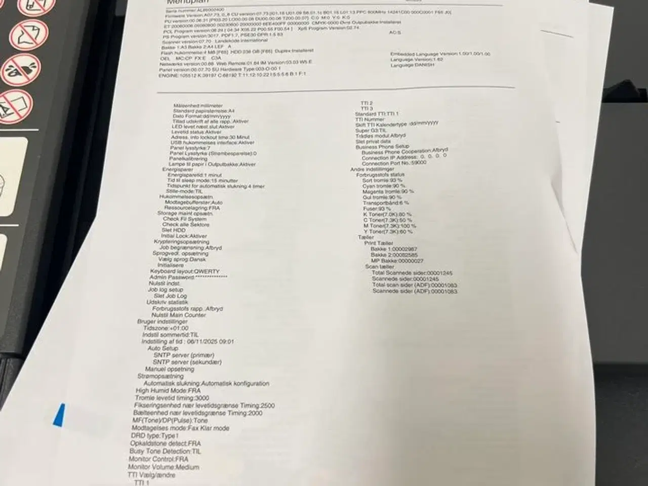 Billede 4 - Printer/kopi OKI MC853