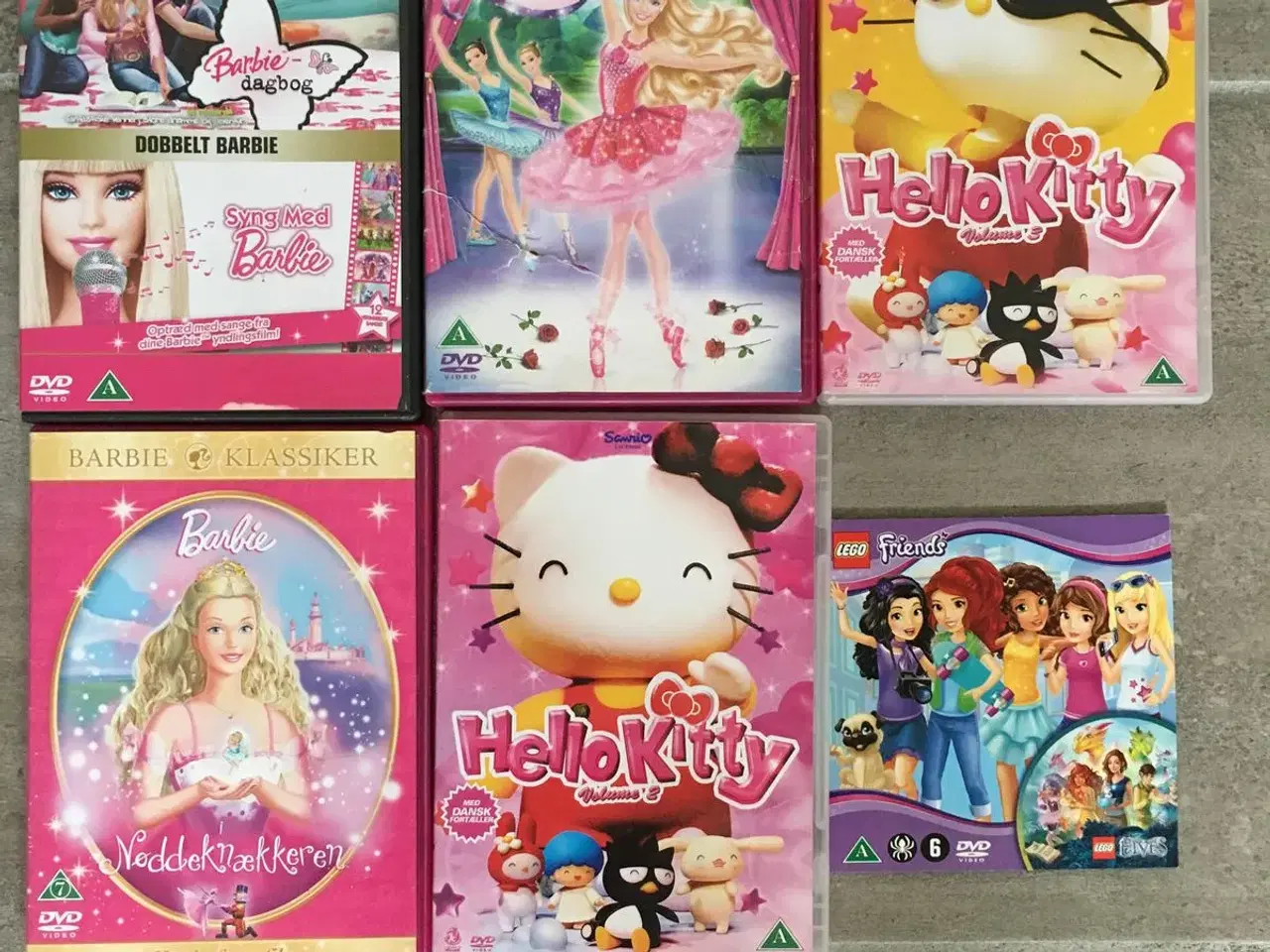Billede 1 - Barbie og Hello Kitty