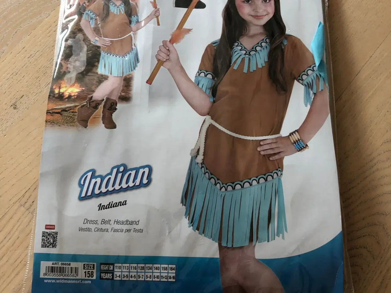 Billede 1 - Indianerpige kostume