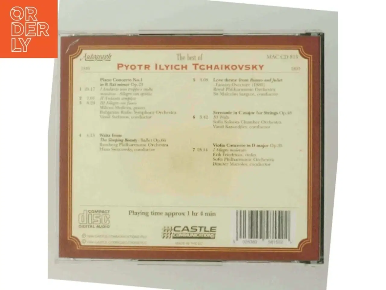 Billede 3 - CD med Tjajkovskij musik