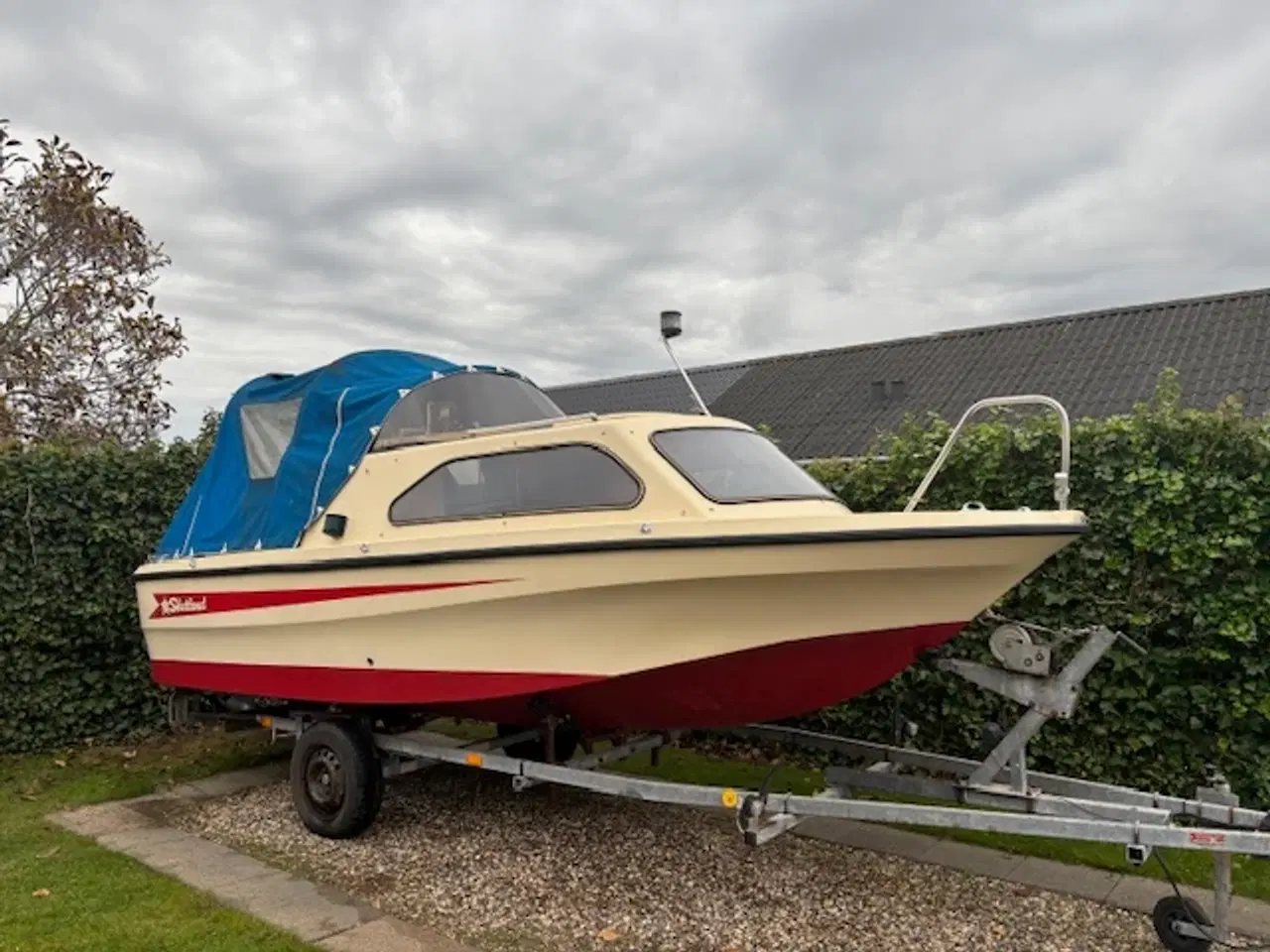 Billede 1 - Shetland 536, 40hk Suzuki, trailer. EVT BYTTE m MC