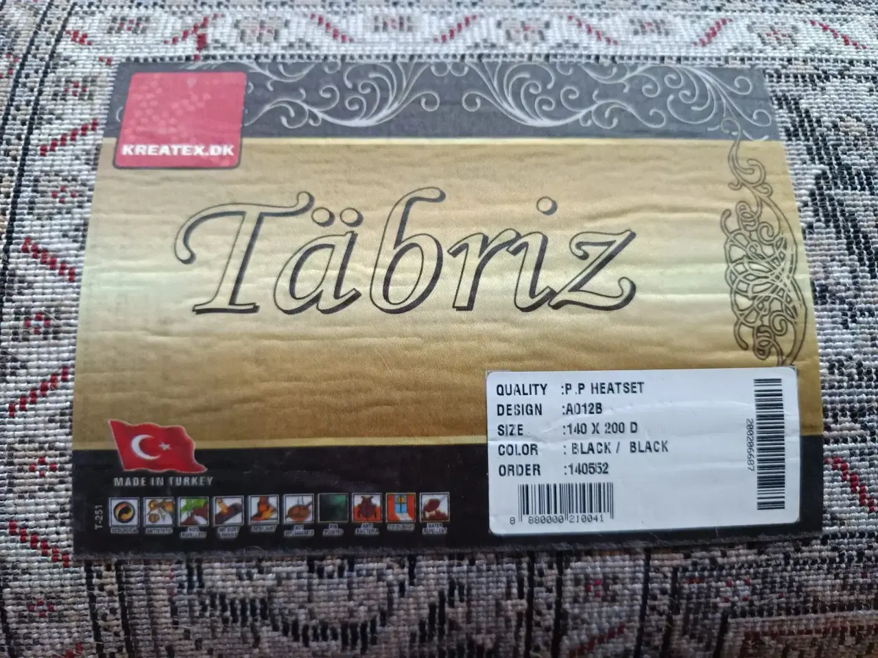 Billede 2 - Tæppe 140×200 fra dyr-og røgfrit hjem