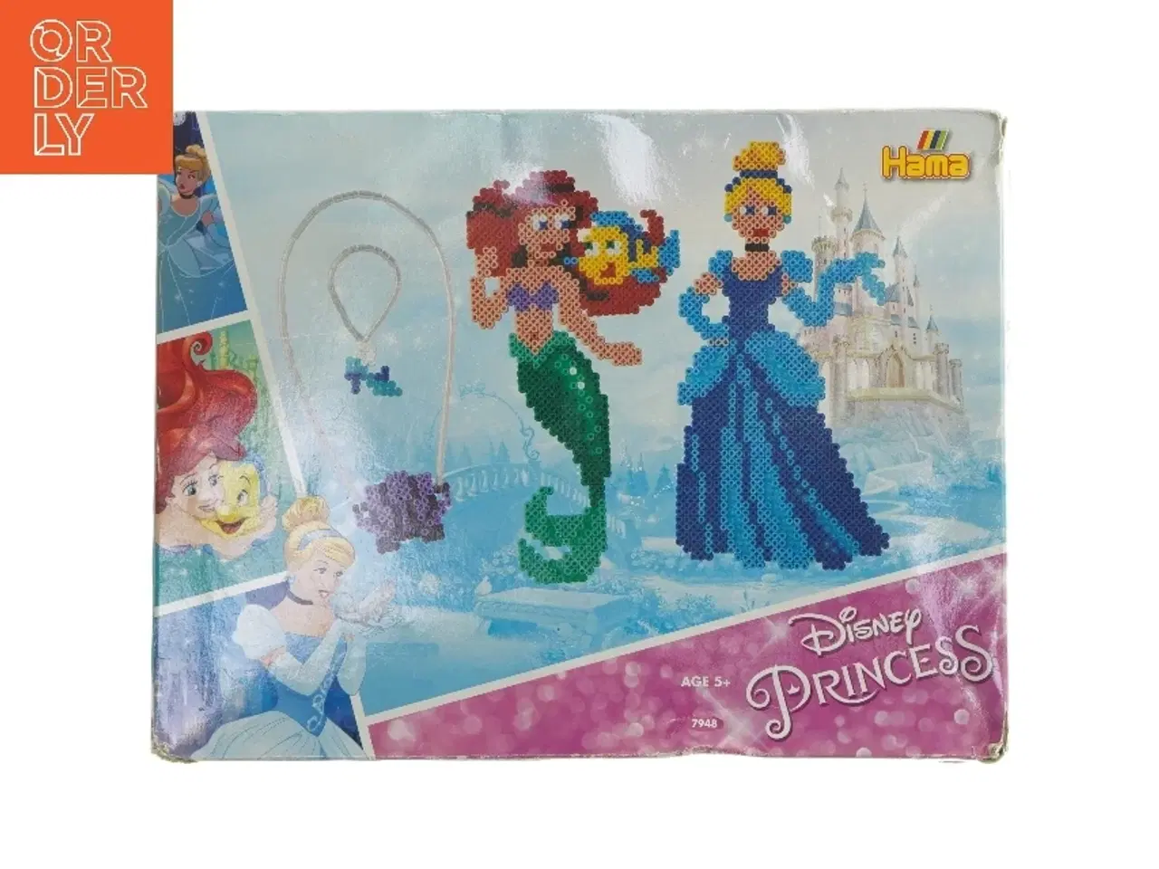 Billede 1 - Disney Princess perlesæt fra Hama (str. 33x25 cm)
