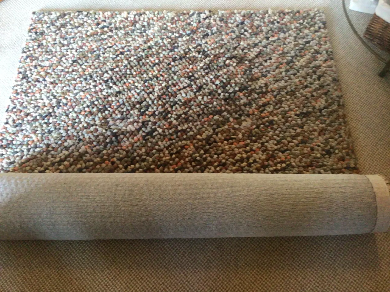 Billede 1 - Tæppe til under sofabord