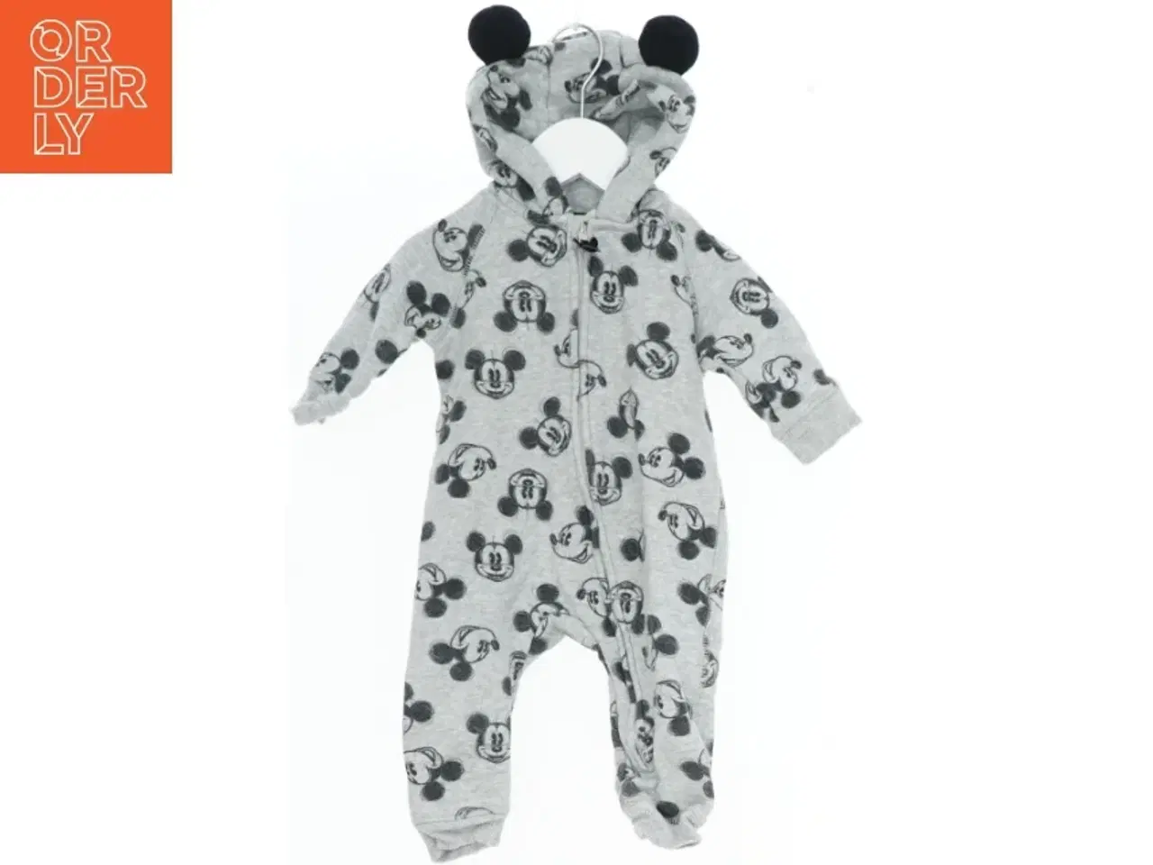 Billede 1 - Grå Mickey Mouse heldragt til baby fra H&M (str. 68)