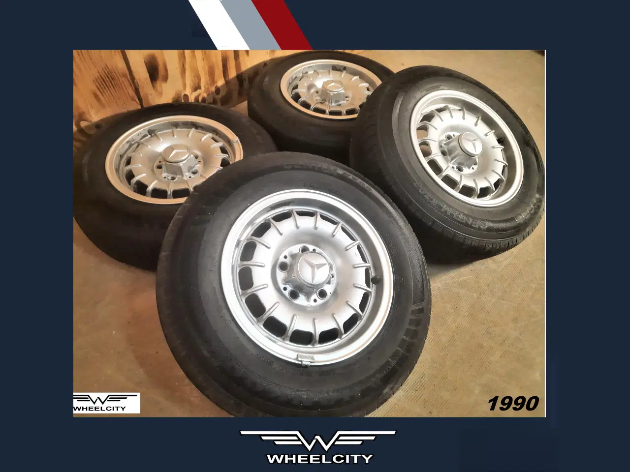 Billede 7 - 5x112 14" ET30 Barock fælge, (P.År.:1990)